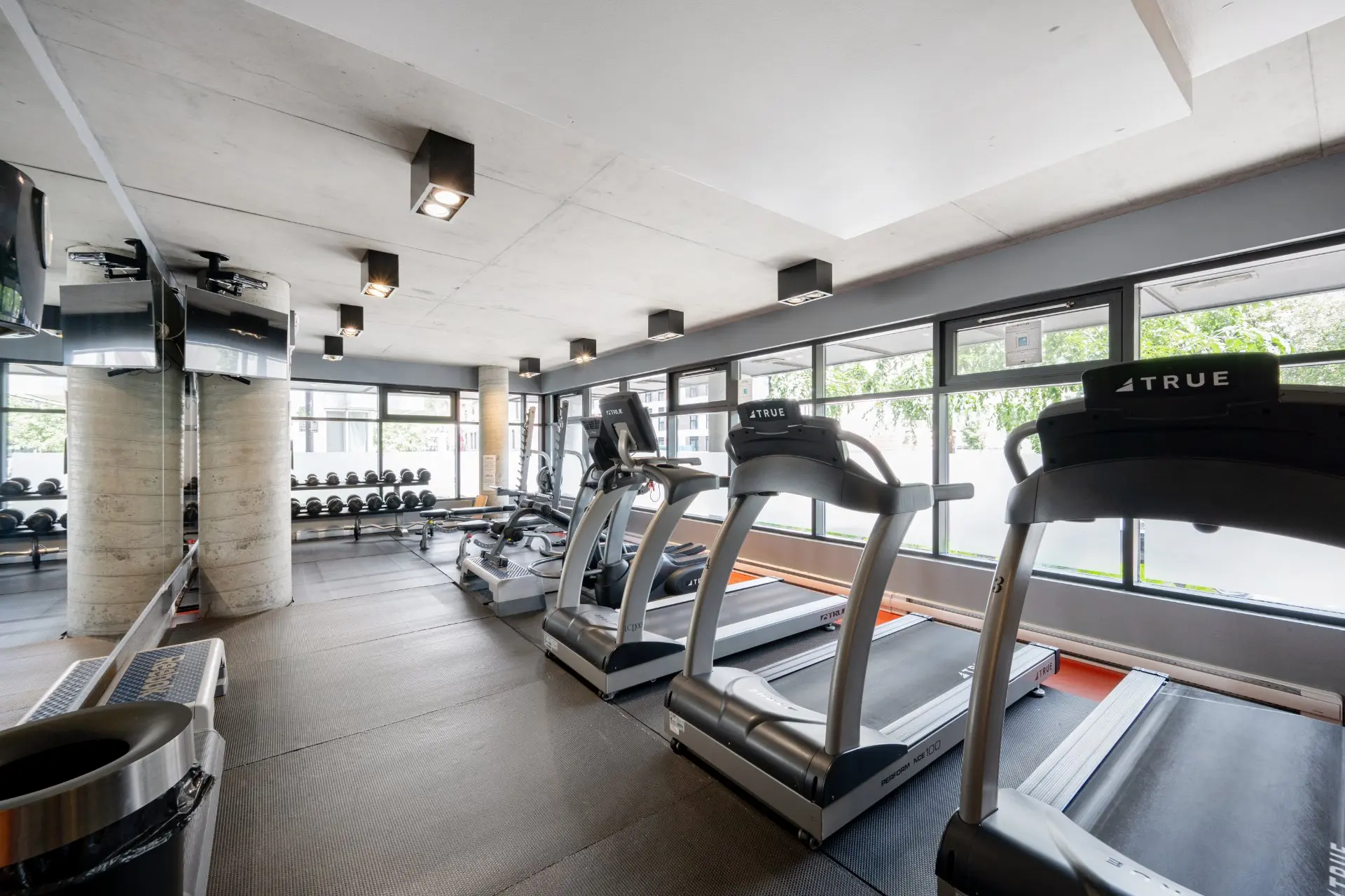 Salle d'exercice