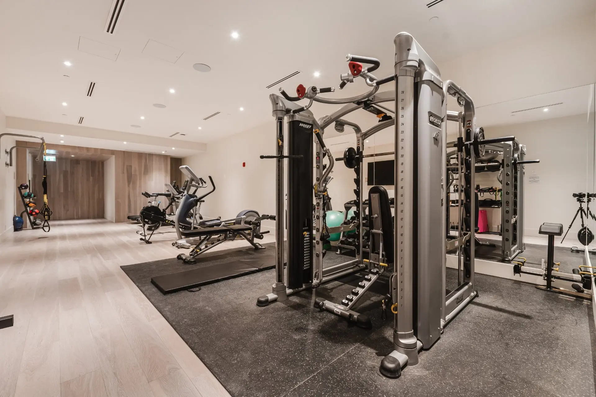 Salle d'exercice