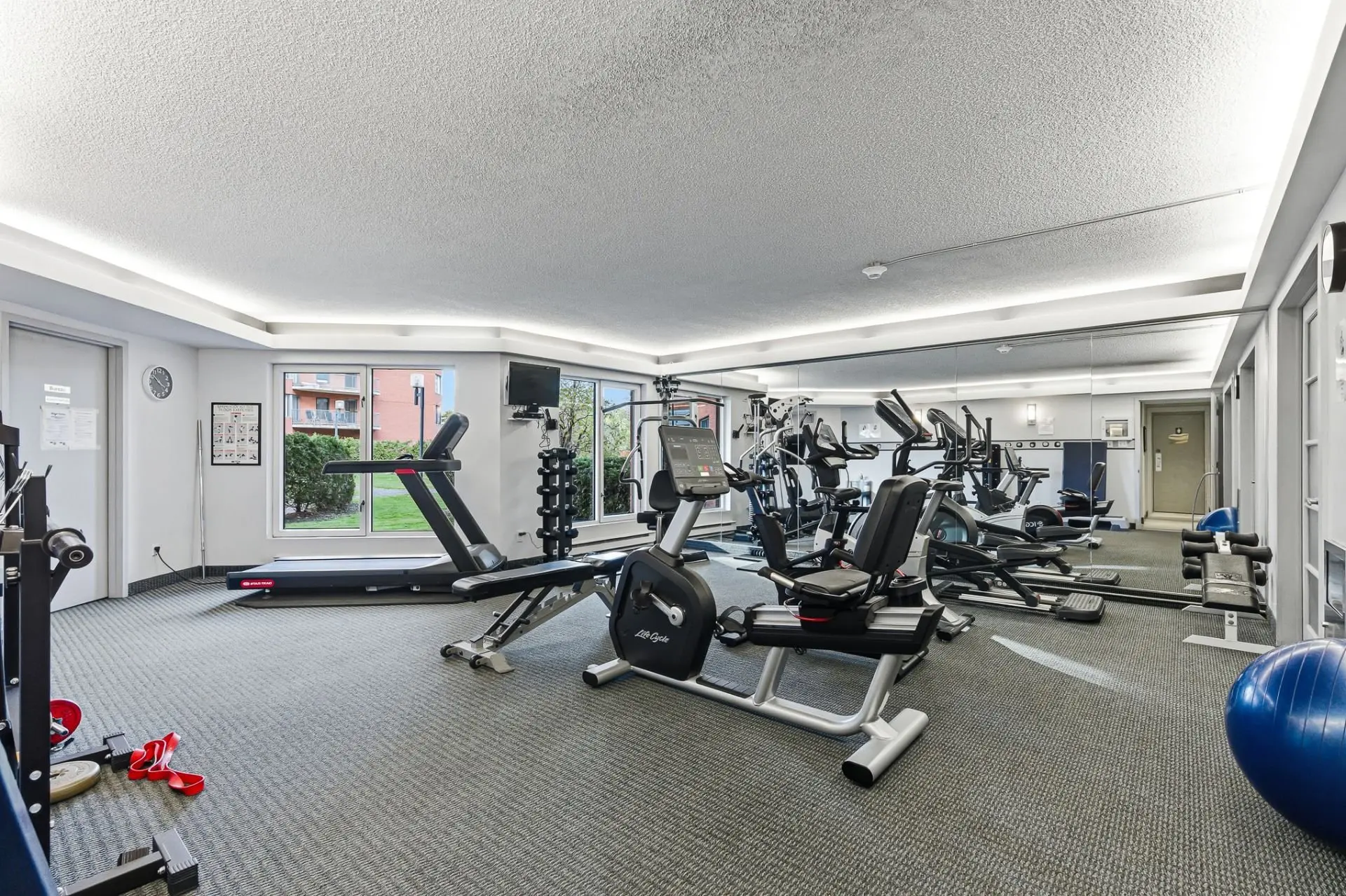Salle d'exercice