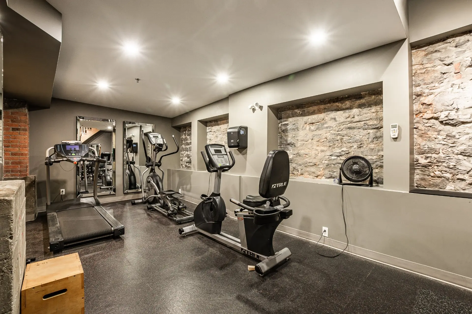 Salle d'exercice