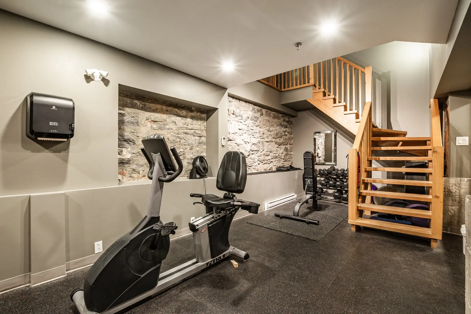 Salle d'exercice