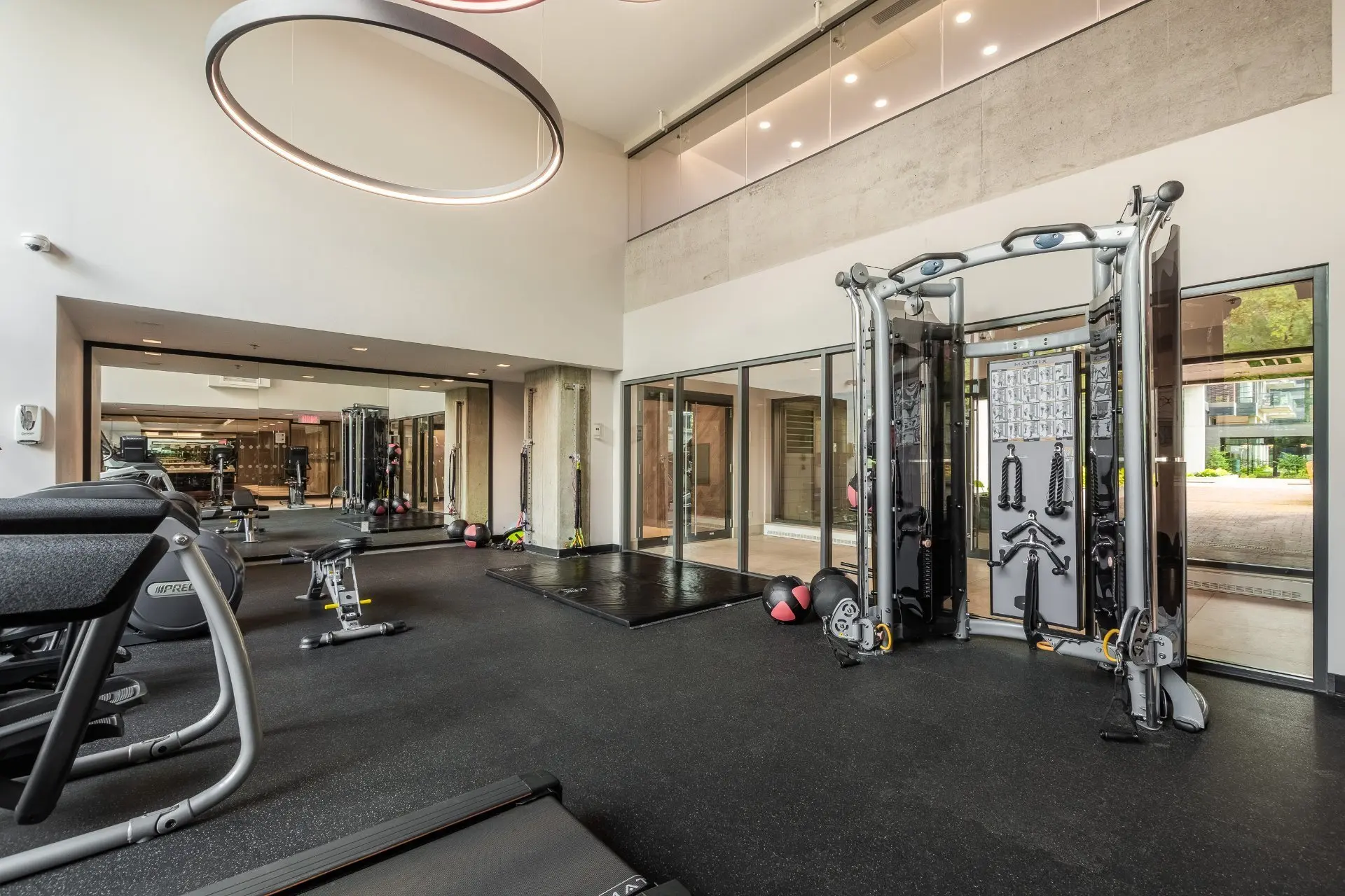Salle d'exercice