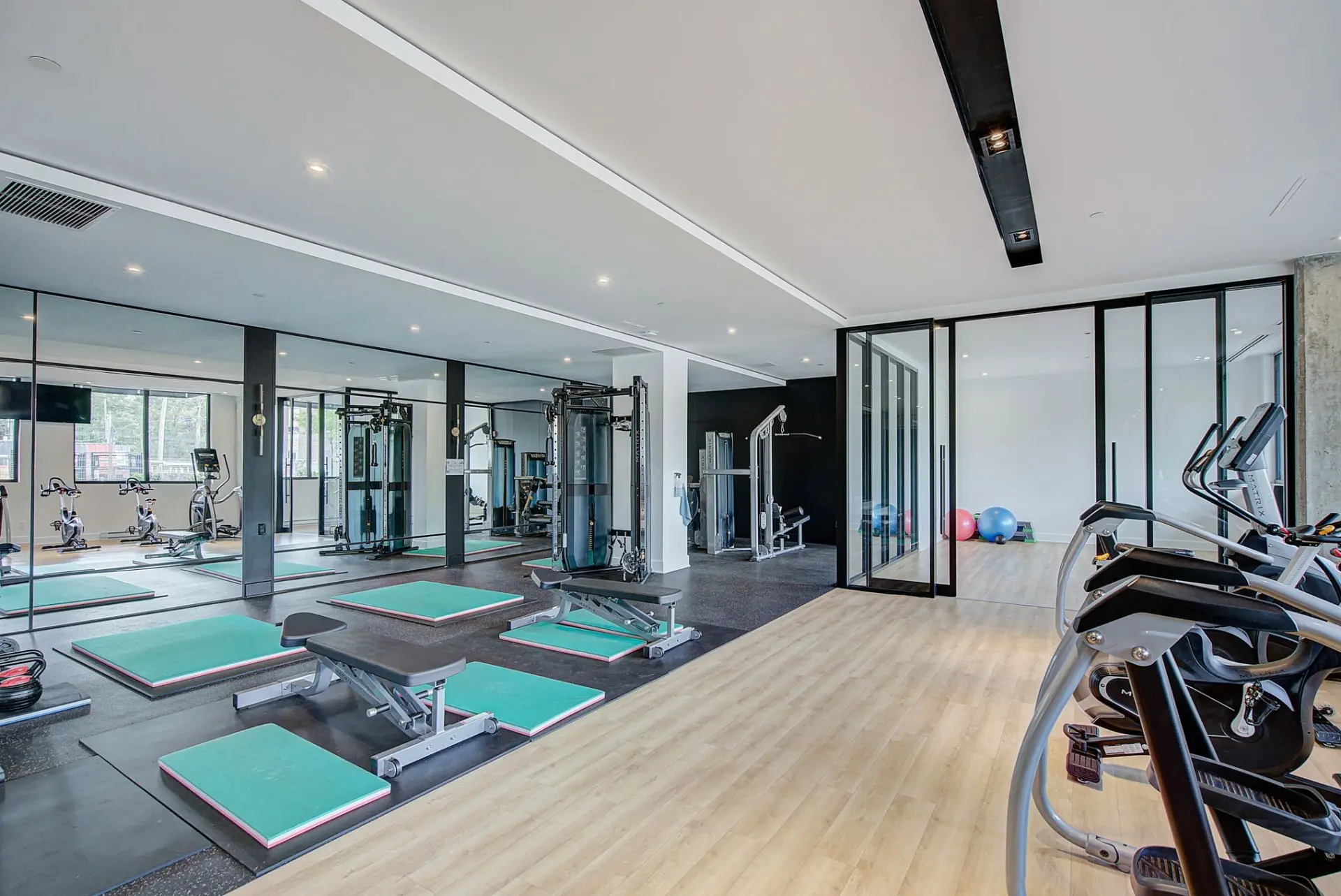 Salle d'exercice