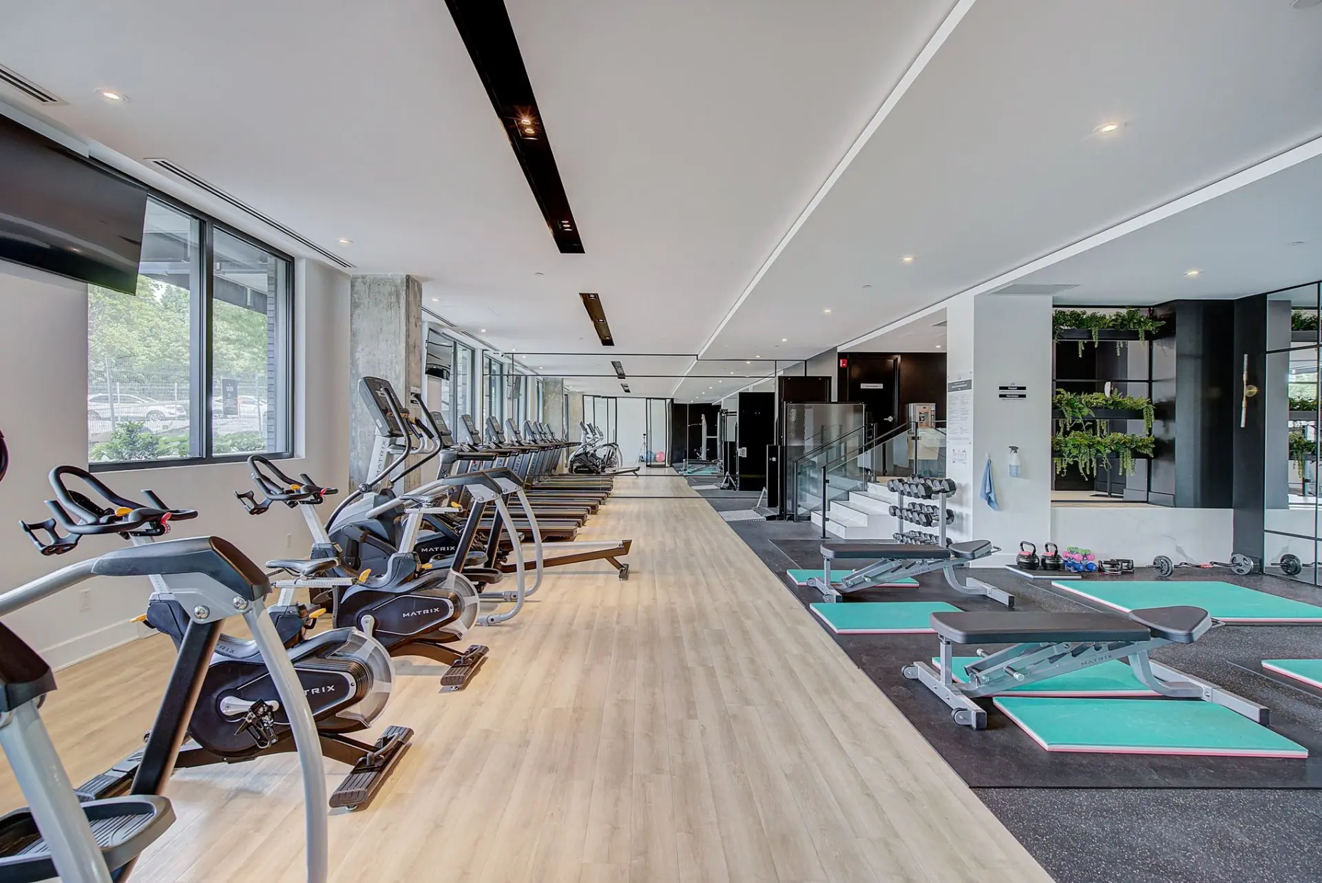 Salle d'exercice
